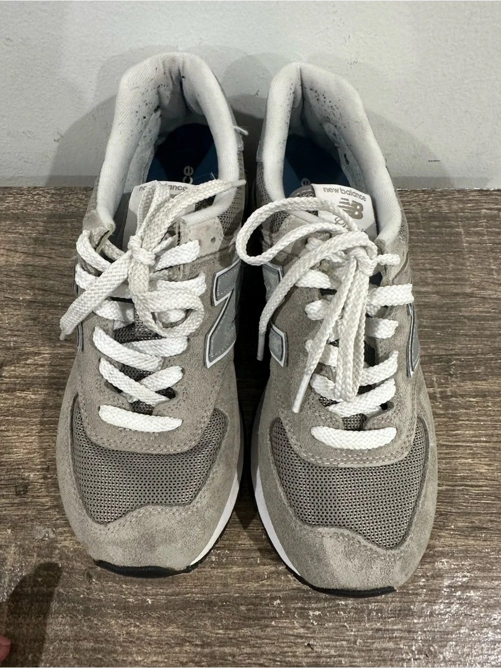 New Balance Gray Men's Classic Athletic Sneakers